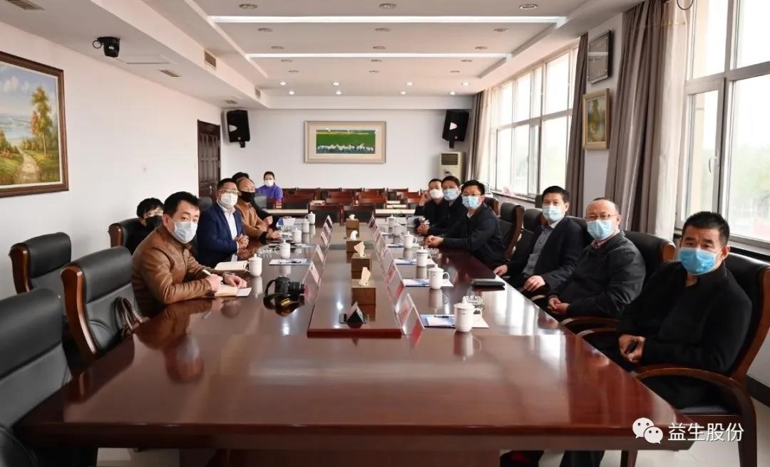 【新闻】枣庄薛城区政府领导访问122cc太阳集成游戏股份